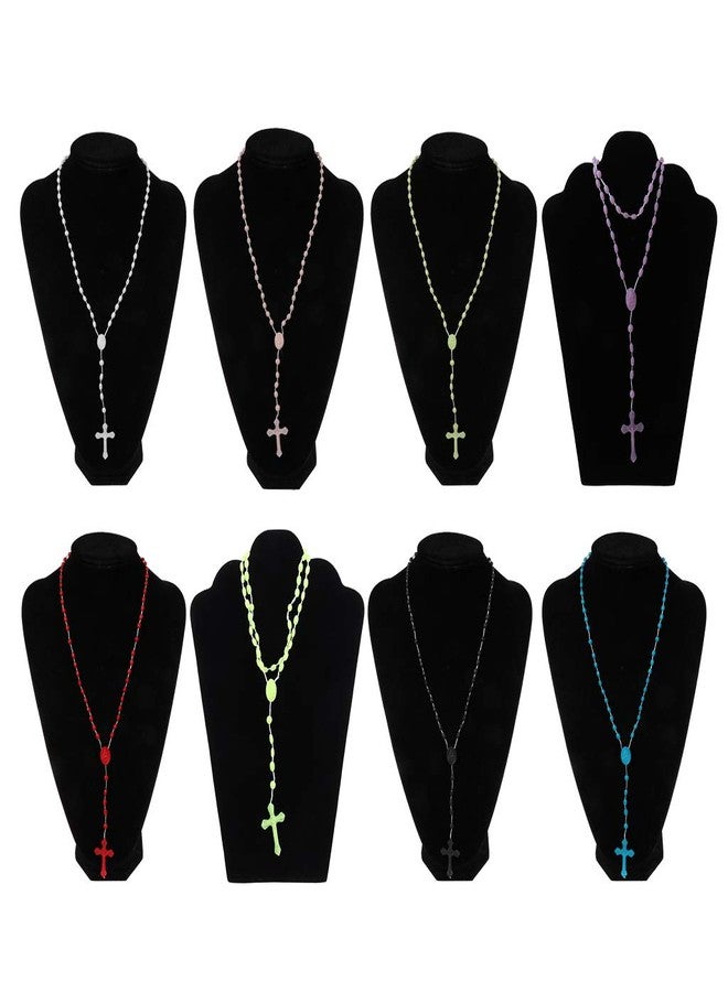 HELYZQ Plastic Rosary Beads Luminous Necklace Catholicism Prayer Religious Jewelry - Image 4